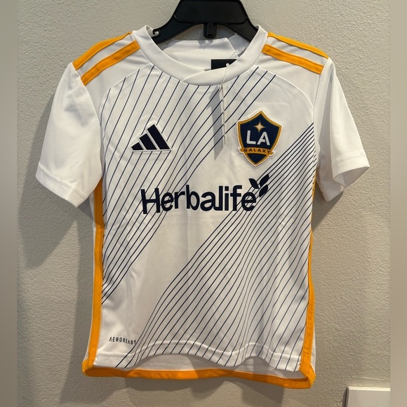 adidas Other - Adidas Los Angeles Galaxy Jersey Toddler Size 5T New With Tags